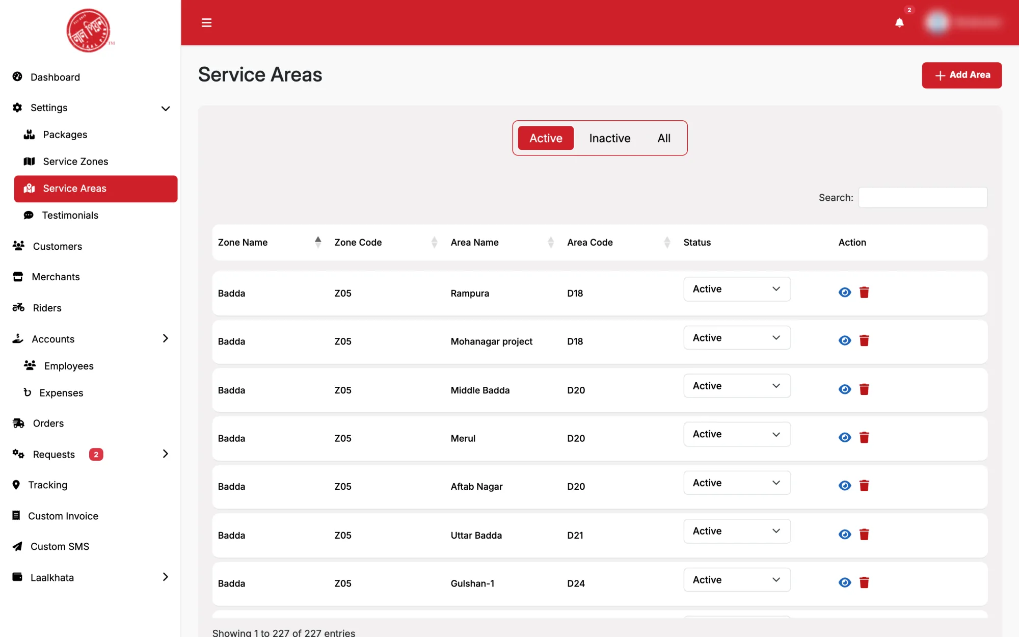 Courier Service Management System, image 22