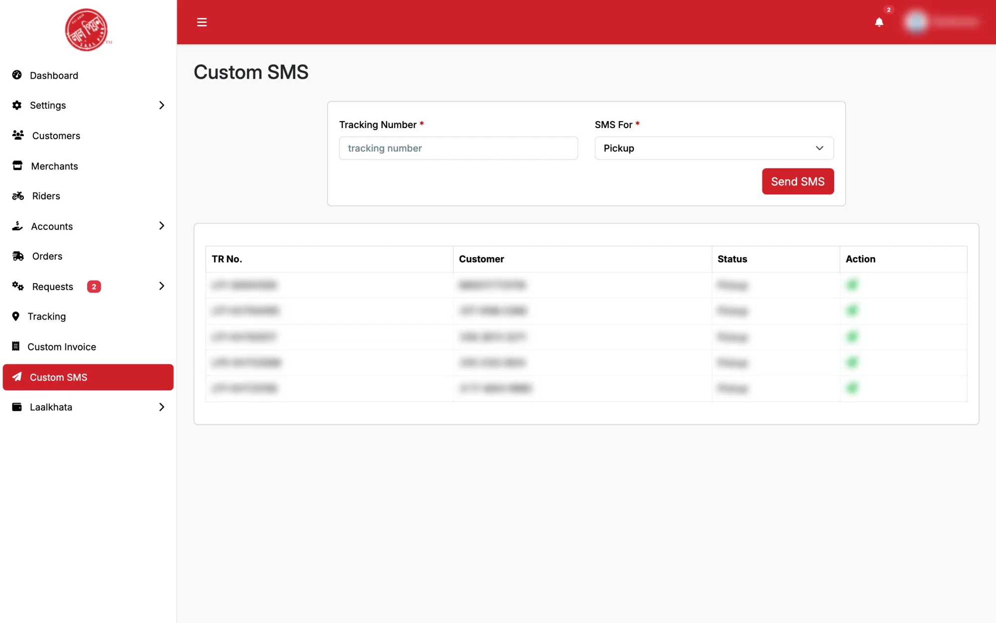Courier Service Management System, image 17
