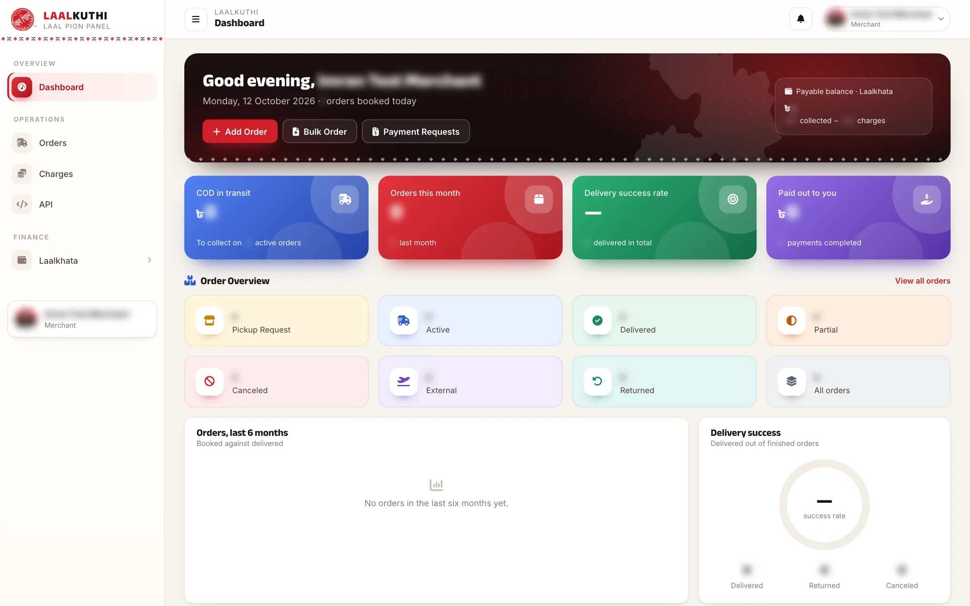 Laal Pion: Courier Platform UI/UX, image 5