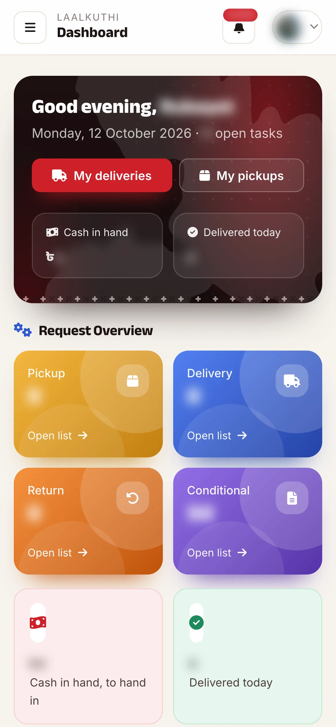 Laal Pion: Courier Platform UI/UX, image 9