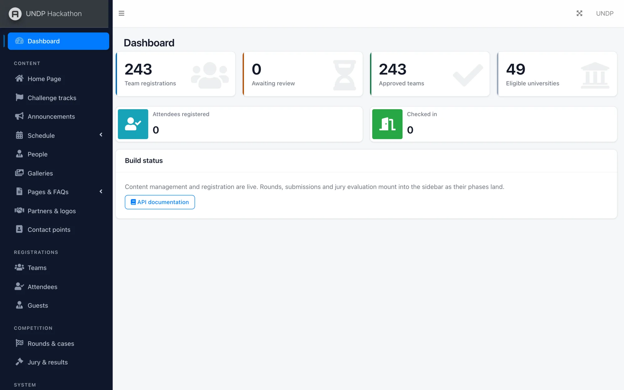 Legaltech Hackathon 2026: Website UI, image 3