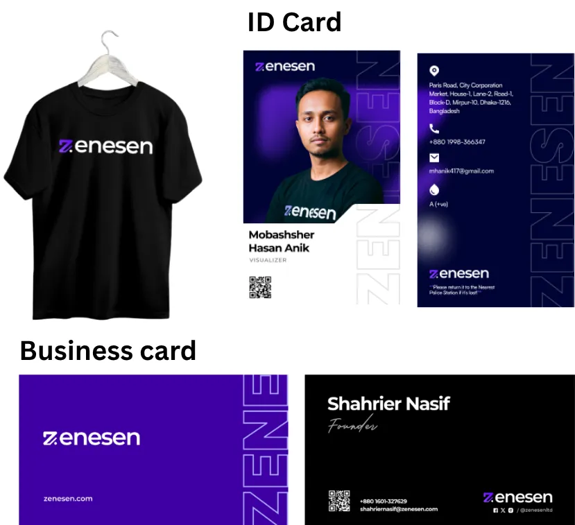 Zenesene: Brand Kit Design